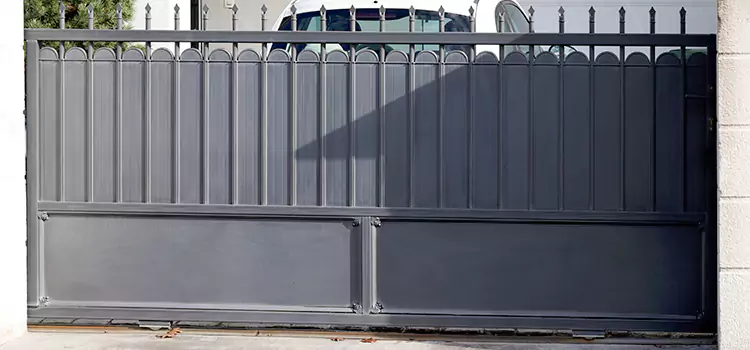 Metal Driveway Gate Installation Collierville